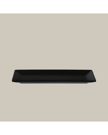 Fuente rectangular negro | Rectangular black platter