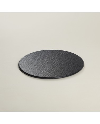 Plato pizza negro | Black pizza plate