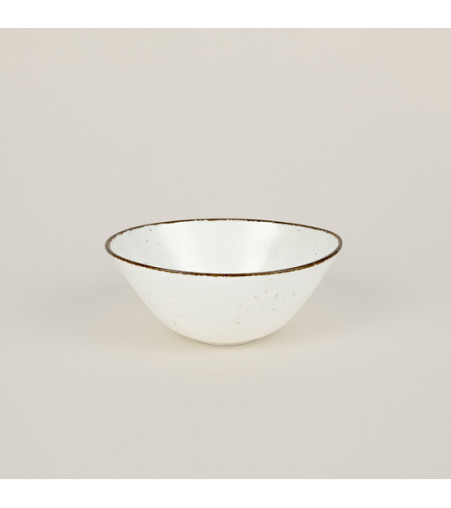 Bol oval vajilla colección Craft Starry Cream de Eurodra en Valladolid