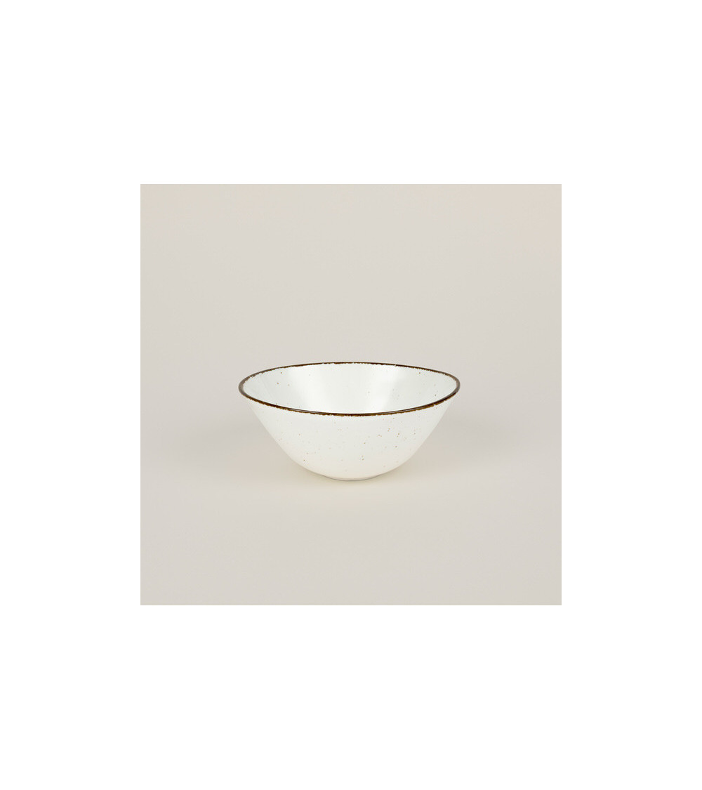 Bol oval vajilla colección Craft Starry Cream de Eurodra en Valladolid