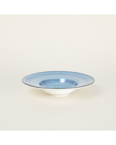 Plato pasta vajilla colección Craft Vision Blue de Eurodra en Valladolid