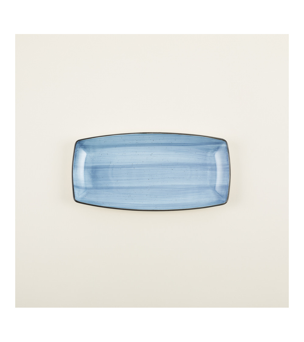 Fuente oval vajilla colección Craft Vision Blue de Eurodra en Valladolid