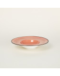 Plato pasta vajilla colección Craft Vision Coral de Eurodra en Valladolid