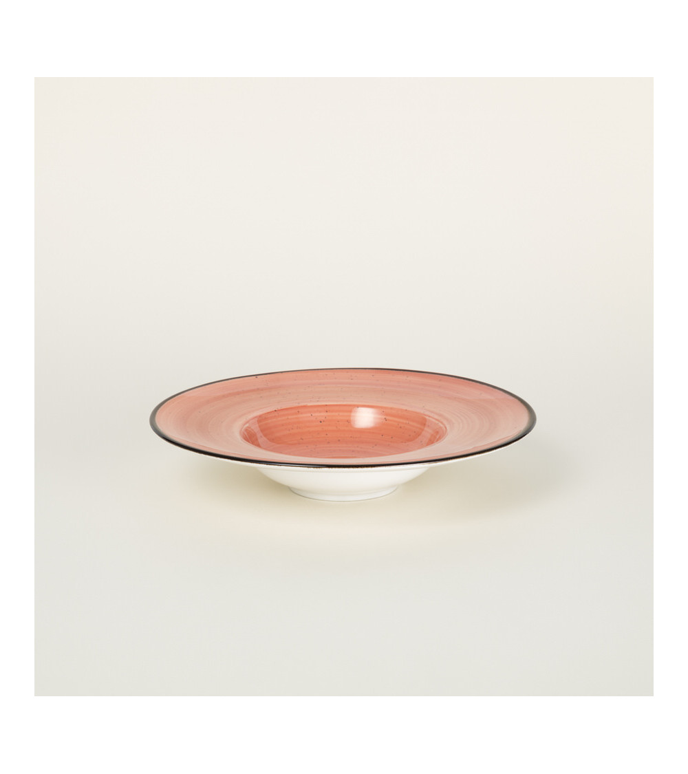 Plato pasta vajilla colección Craft Vision Coral de Eurodra en Valladolid