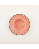 Plato pasta vajilla colección Craft Vision Coral de Eurodra en Valladolid