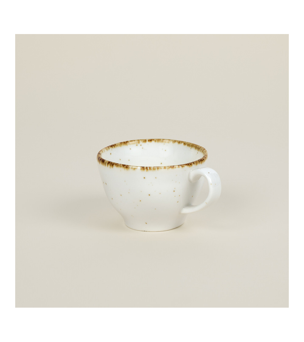 Taza vajilla colección Craft Nature Crema de Eurodra en Valladolid