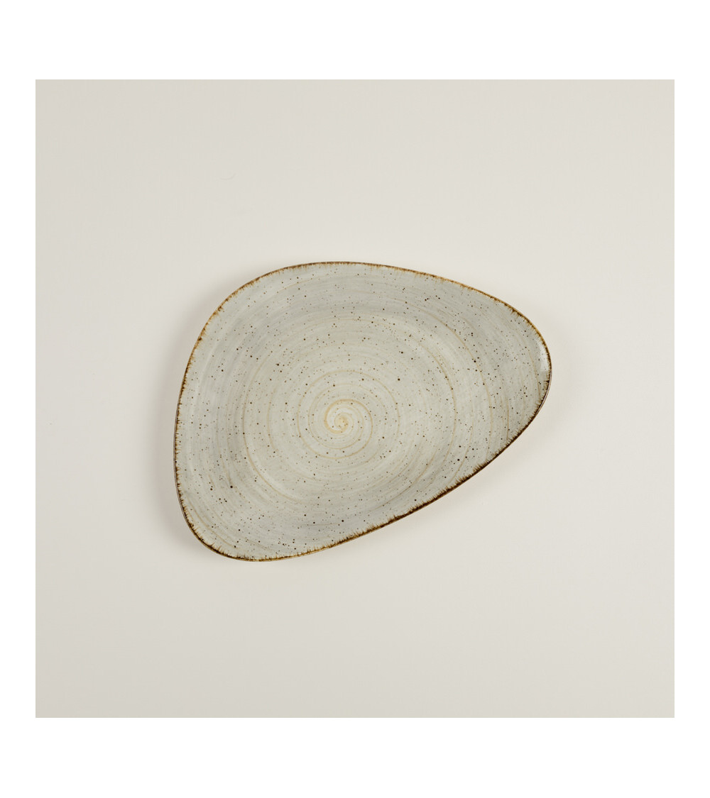 Plato vajilla colección Craft Nature Grey de Eurodra en Valladolid