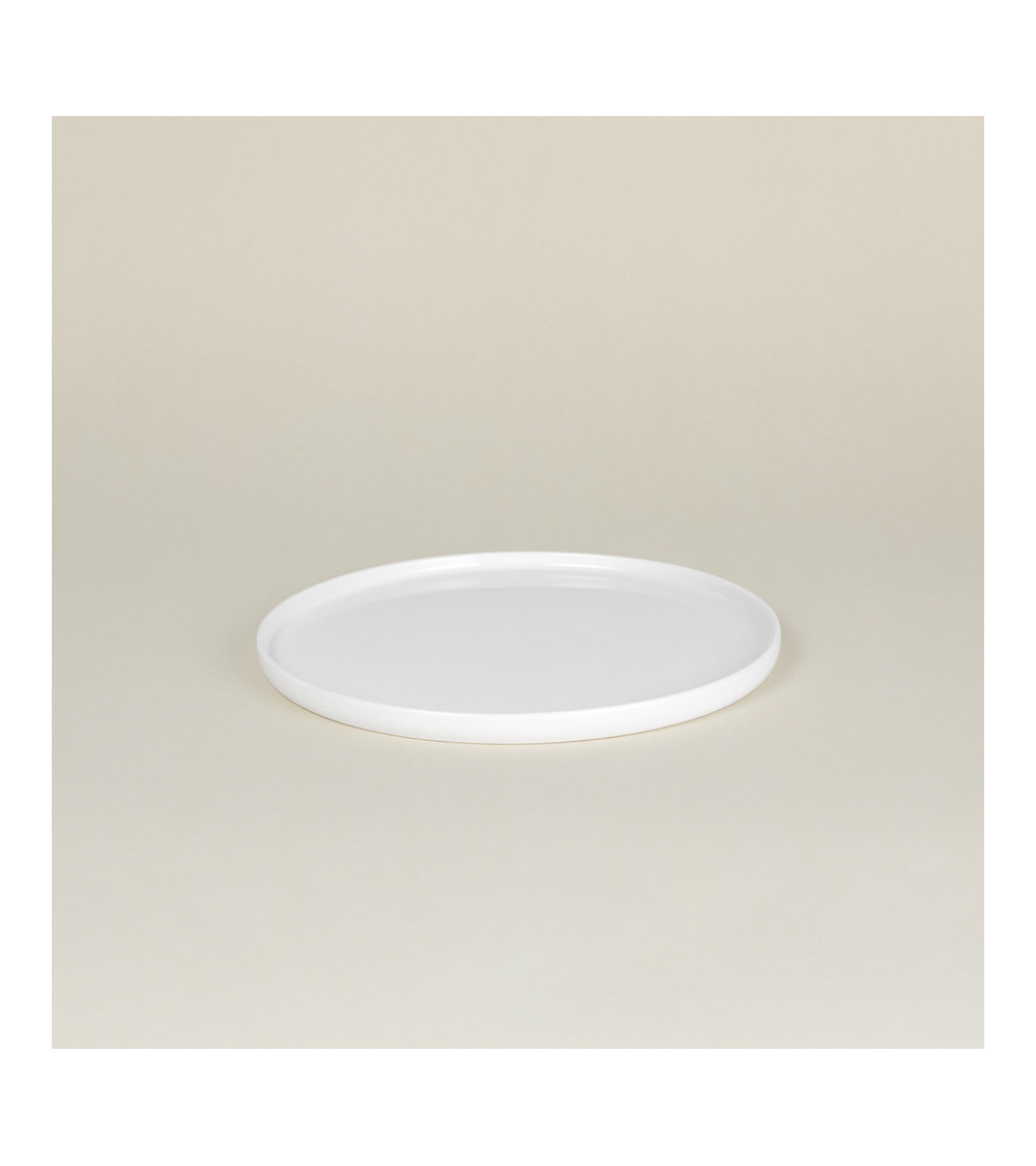 Plato llano vajilla colección Fine China Lisa de Eurodra en Valladolid