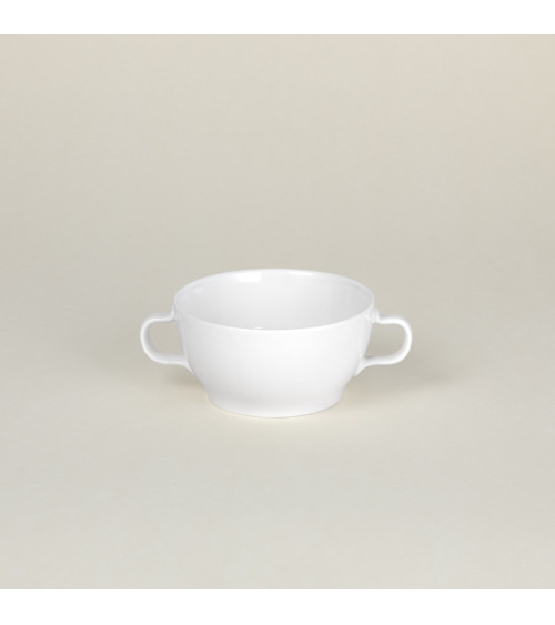 Taza consomé vajilla colección Fine China Lisa de Eurodra en Valladolid