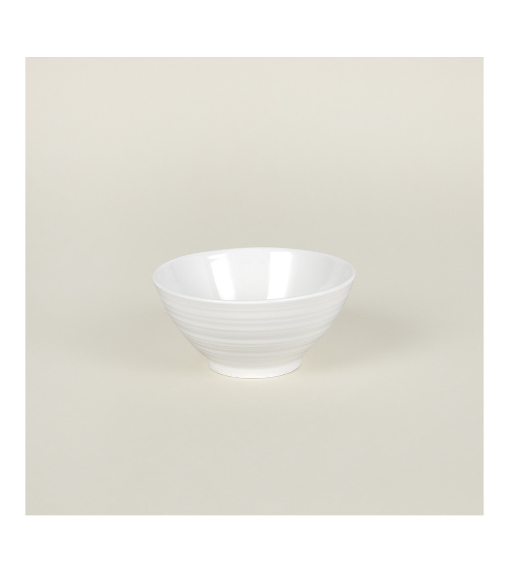 Bol de arroz vajilla colección Fine China Belgium de Eurodra en Valladolid