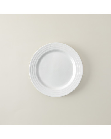 Plato llano vajilla colección Fine China Viento de Eurodra en Valladolid