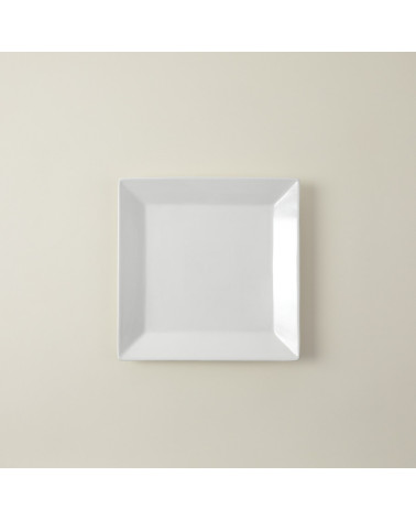 Plato llano vajilla colección Fine China Cuadrada de Eurodra en Valladolid