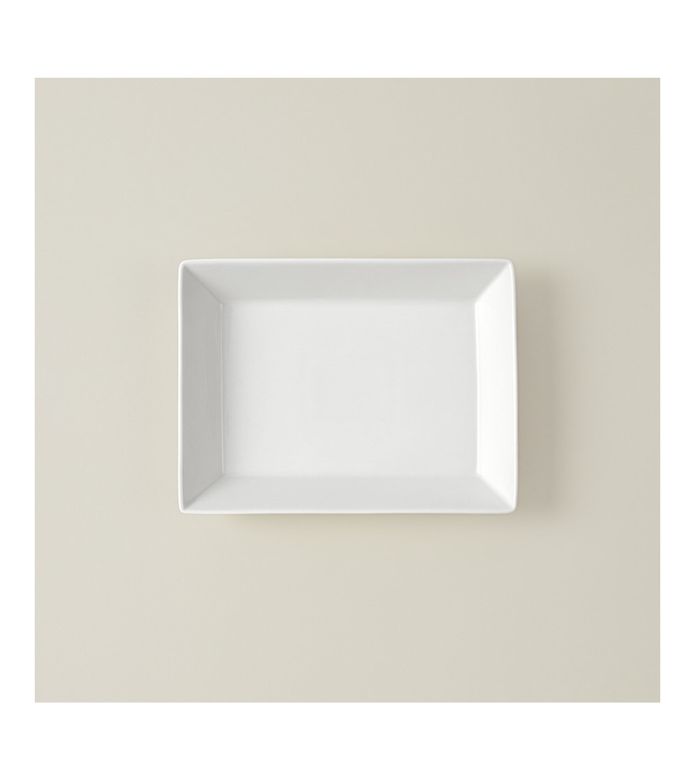 Plato hondo vajilla colección Fine China Cuadrada de Eurodra en Valladolid