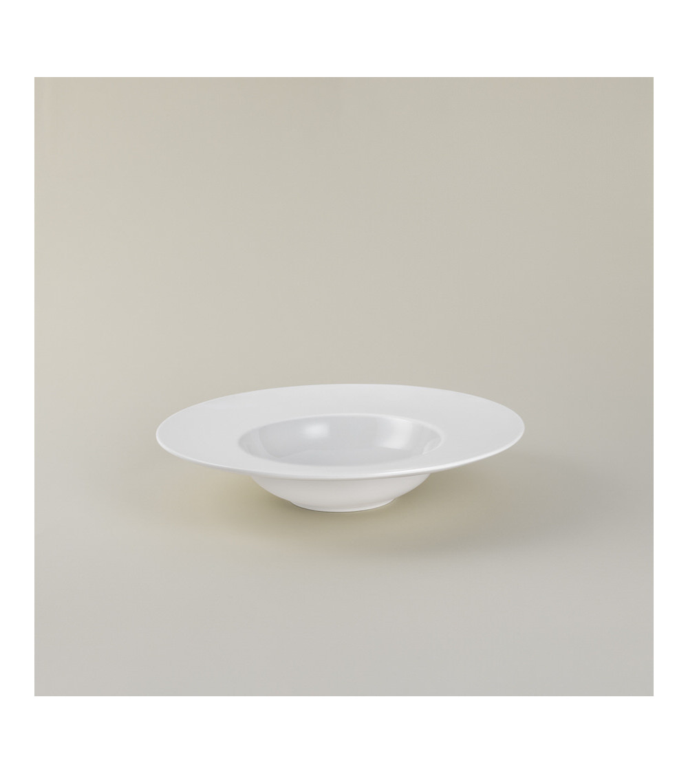 Plato pasta vajilla colección Fine China Sofía de Eurodra en Valladolid