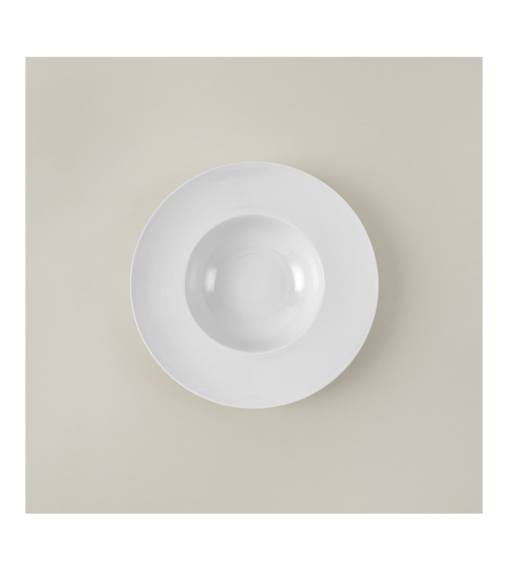 Plato pasta vajilla colección Fine China Sofía de Eurodra en Valladolid