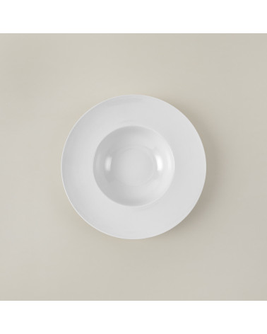 Plato pasta vajilla colección Fine China Sofía de Eurodra en Valladolid