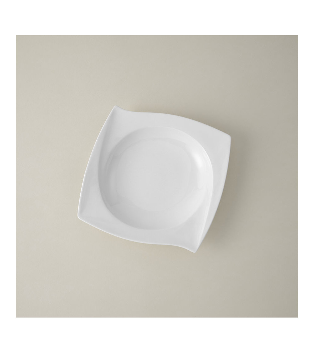 Plato hondo vajilla colección Fine China Meteor de Eurodra en Valladolid