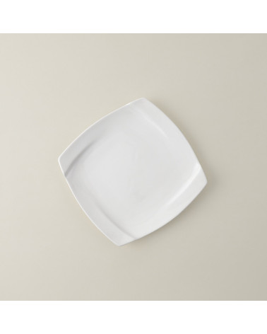 Plato llano vajilla colección Fine China Twirl de Eurodra en Valladolid