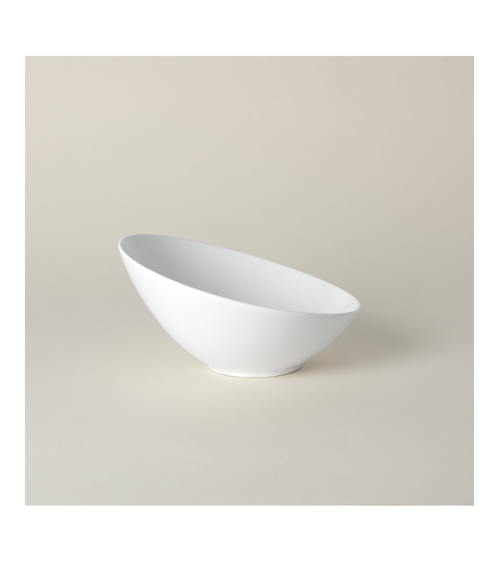 Inclinado vajilla colección Fine China Moderna de Eurodra en Valladolid