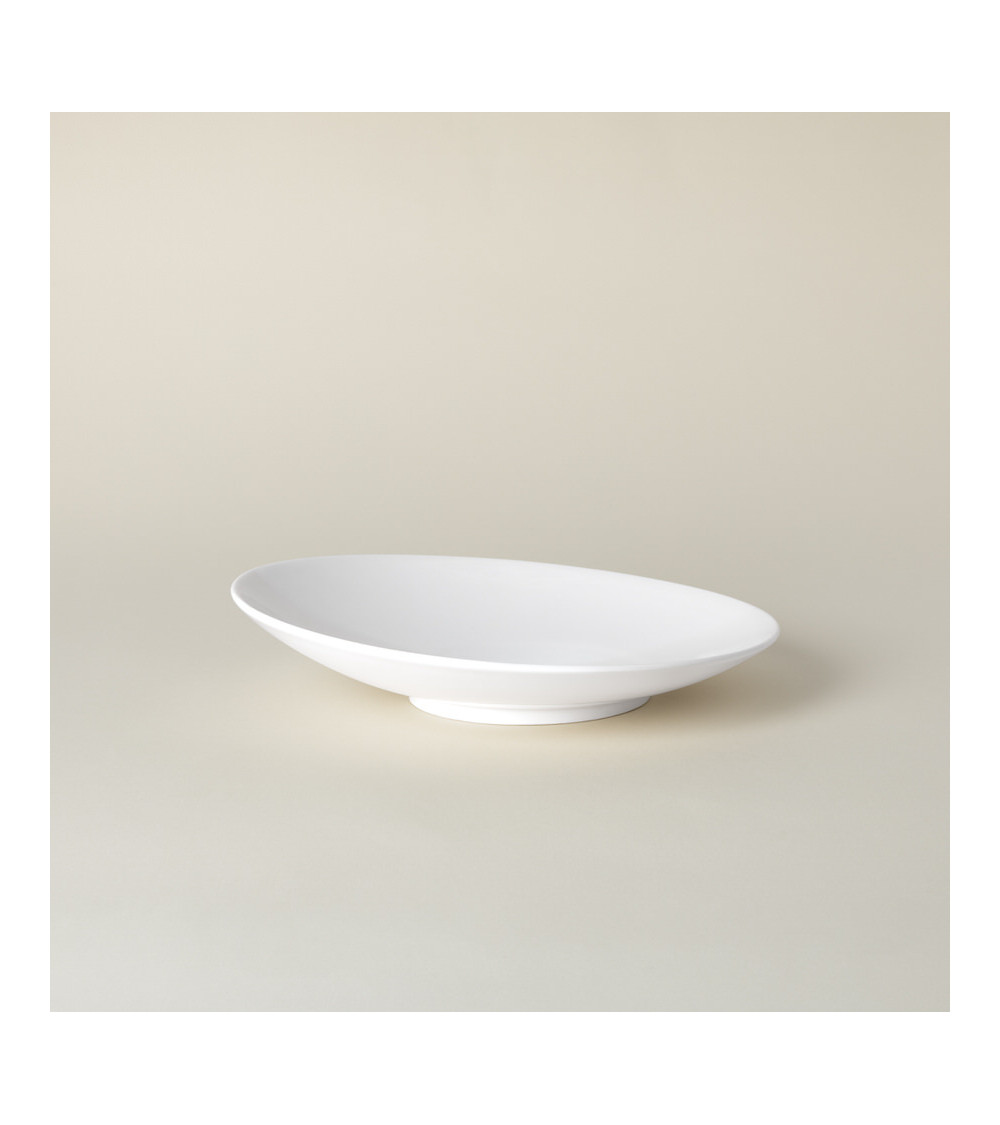 Plato inclinado vajilla colección Fine China Moderna de Eurodra en Valladolid