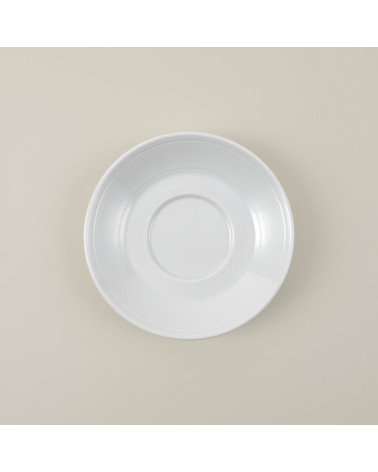 Platillo vajilla colección High White Francés de Eurodra en Valladolid