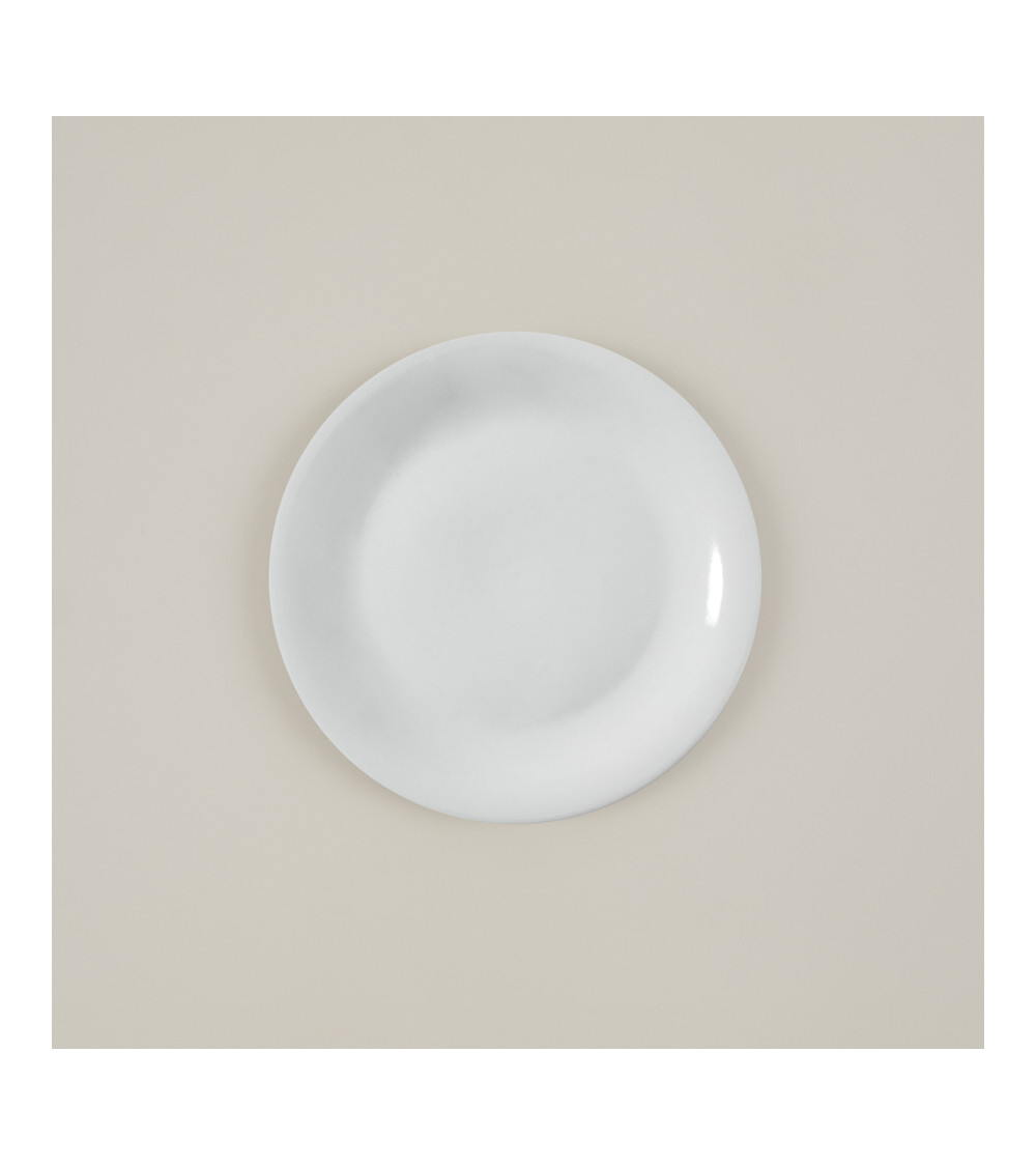 Plato llano vajilla colección High White Canarias de Eurodra en Valladolid