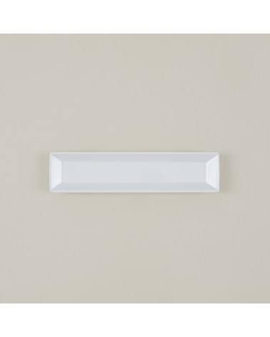 Fuente vajilla colección High White Rectangles de Eurodra en Valladolid