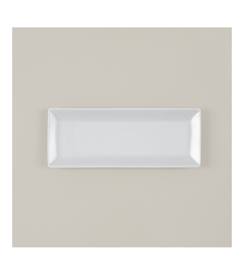 Fuente vajilla colección High White Rectangles de Eurodra en Valladolid