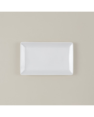 Fuente vajilla colección High White Rectangles de Eurodra en Valladolid