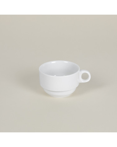 Taza vajilla colección High White Cup&Saucer Finnes de Eurodra en Valladolid