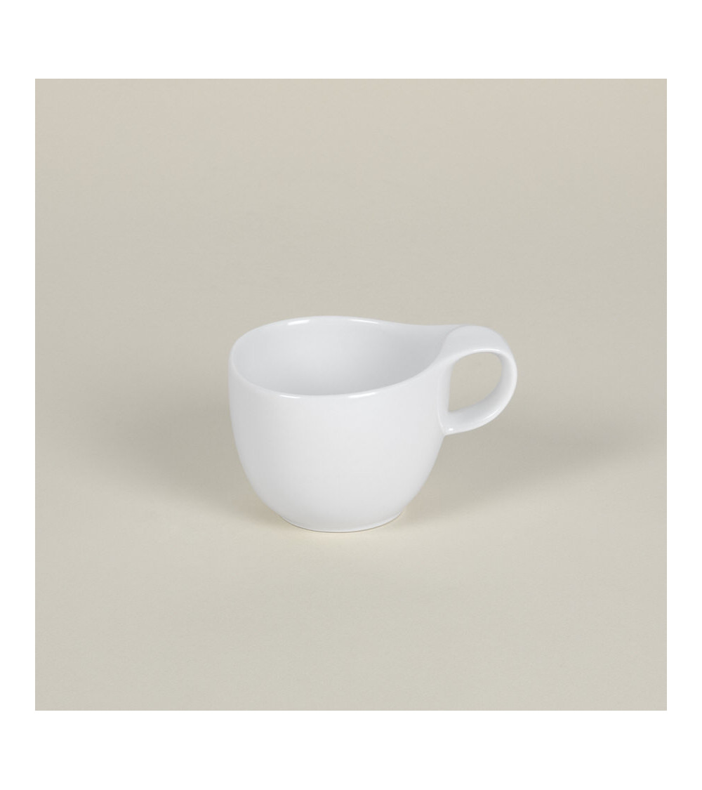 Taza vajilla colección High White Cup&Saucer Italiano de Eurodra en Valladolid