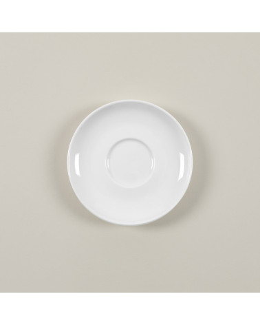 Platillo vajilla colección High White Cup&Saucer Italiano de Eurodra en Valladolid