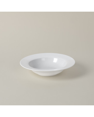 Plato pasta vajilla colección High White Complementos de Eurodra en Valladolid