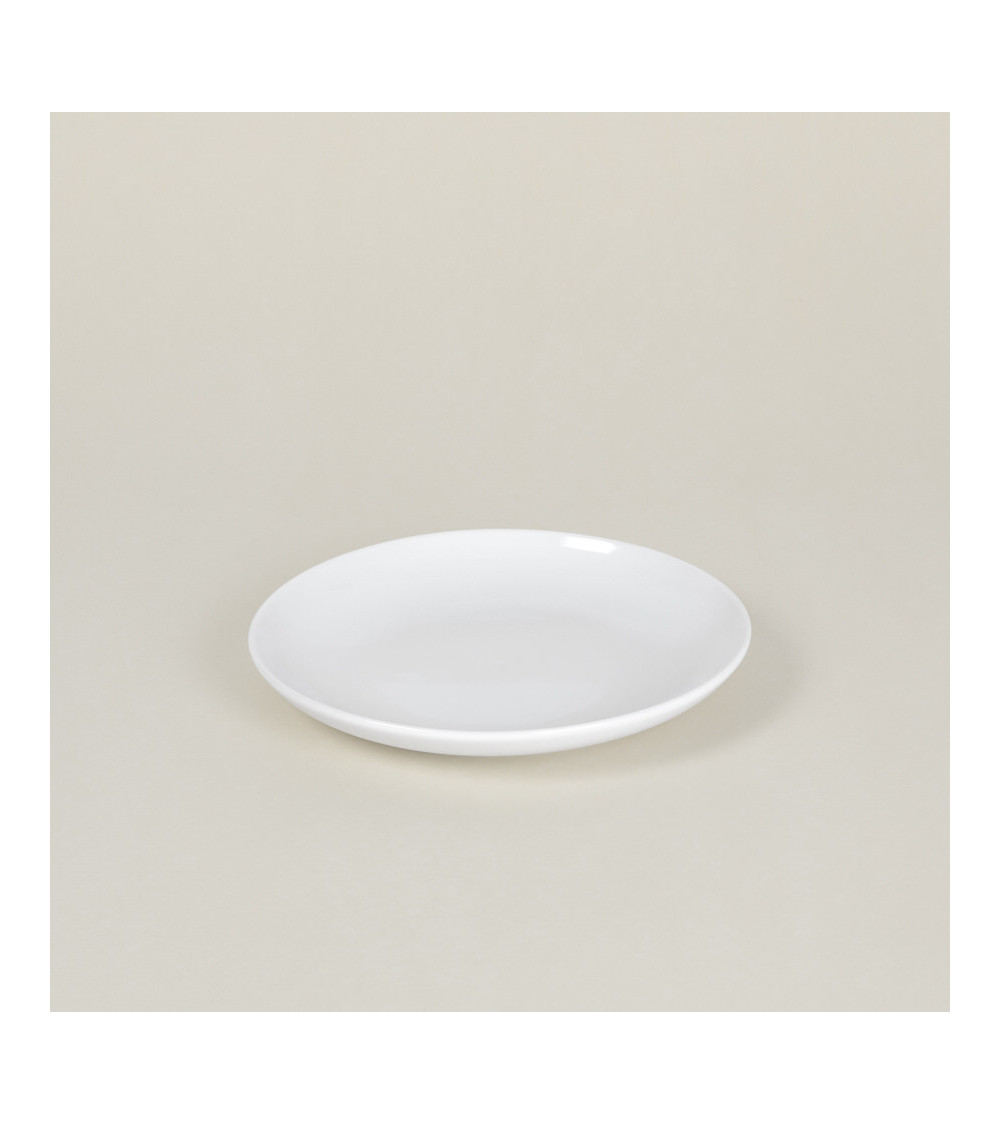 Plato llano vajilla colección High White Complementos de Eurodra en Valladolid