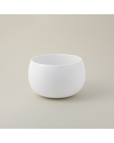 Ensaladera vajilla colección High White Complementos de Eurodra en Valladolid