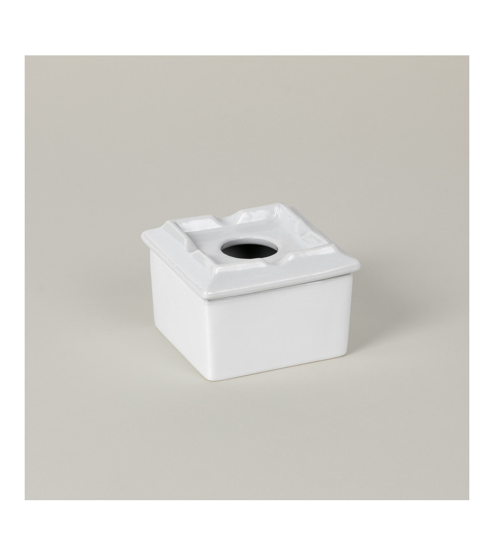 Cenicero vajilla colección High White Complementos de Eurodra en Valladolid