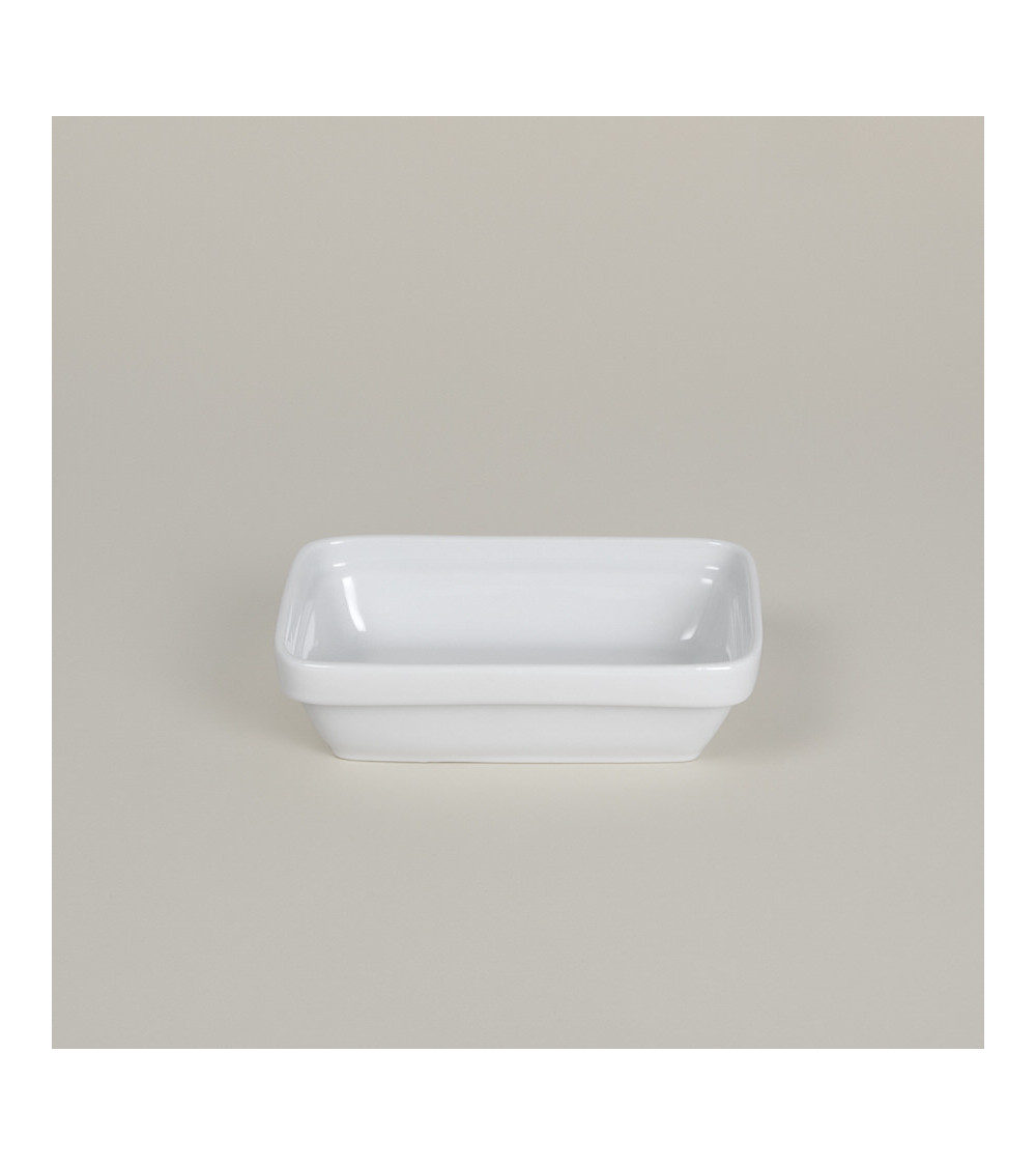 Bol rectangular vajilla colección High White Complementos Hospital de Eurodra en Valladolid