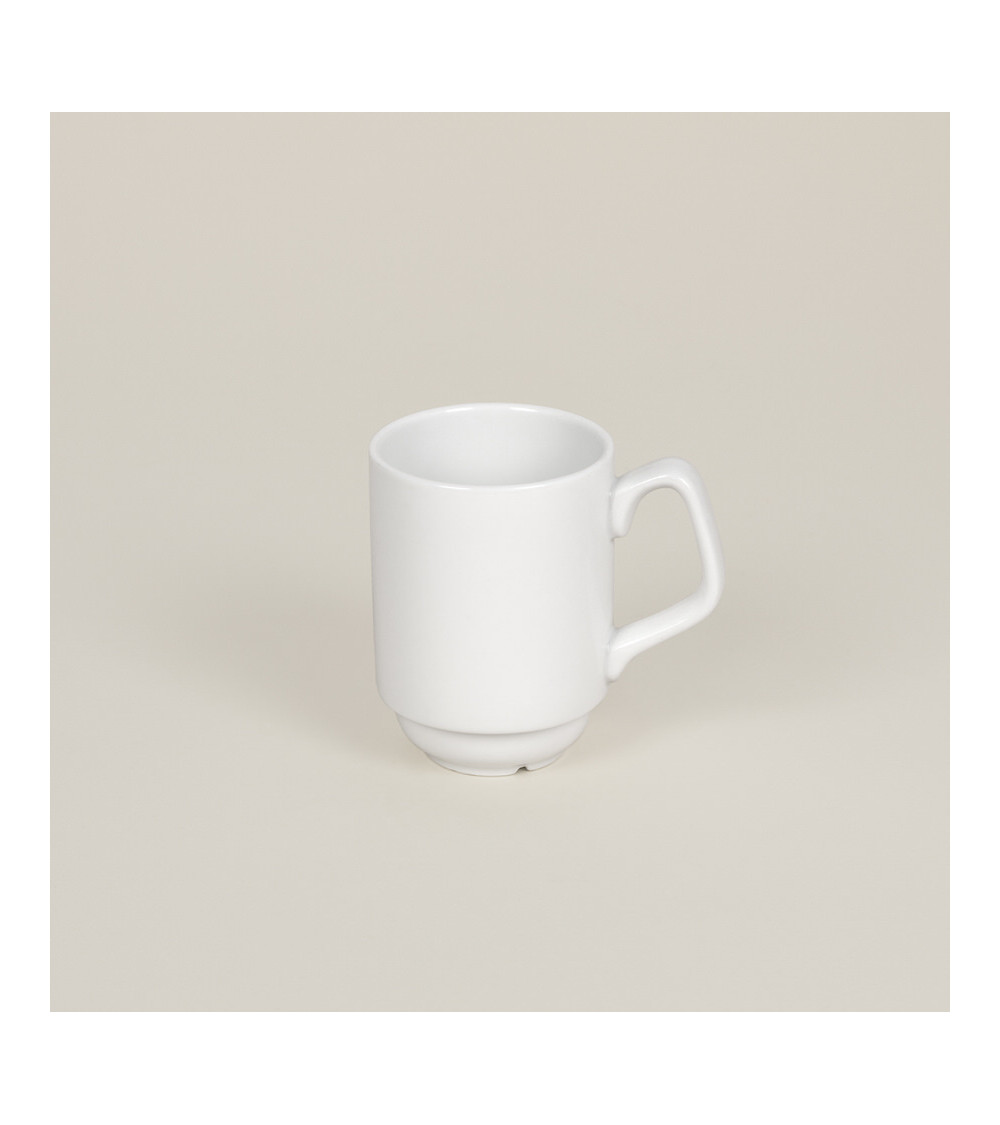 Mug vajilla colección High White Mugs de Eurodra en Valladolid