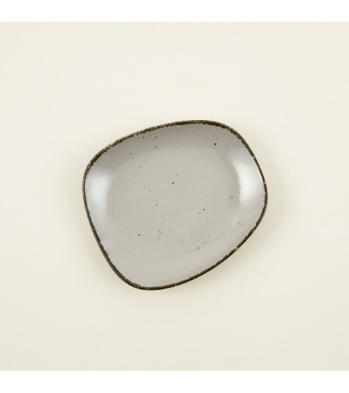 Plato ración vajilla colección Craft Starry Grey de Eurodra en Valladolid