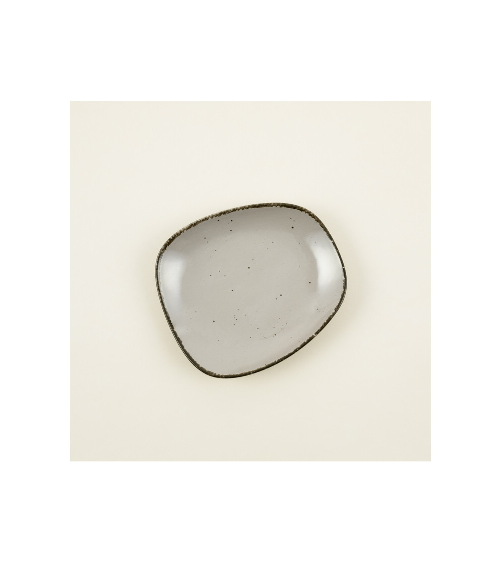 Plato ración vajilla colección Craft Starry Grey de Eurodra en Valladolid