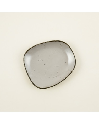 Plato ración vajilla colección Craft Starry Grey de Eurodra en Valladolid