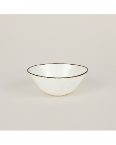 Bol oval vajilla colección Craft Starry Cream de Eurodra en Valladolid