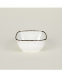 Bol cuadrado vajilla colección Craft Starry Crema de Eurodra en Valladolid