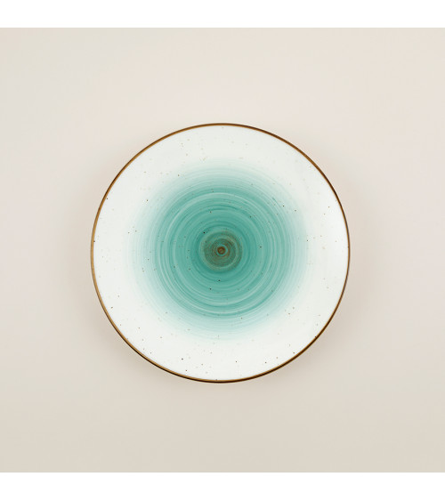 Plato llano vajilla de la colección Craft Galaxy Blue de Eurodra en Valladolid