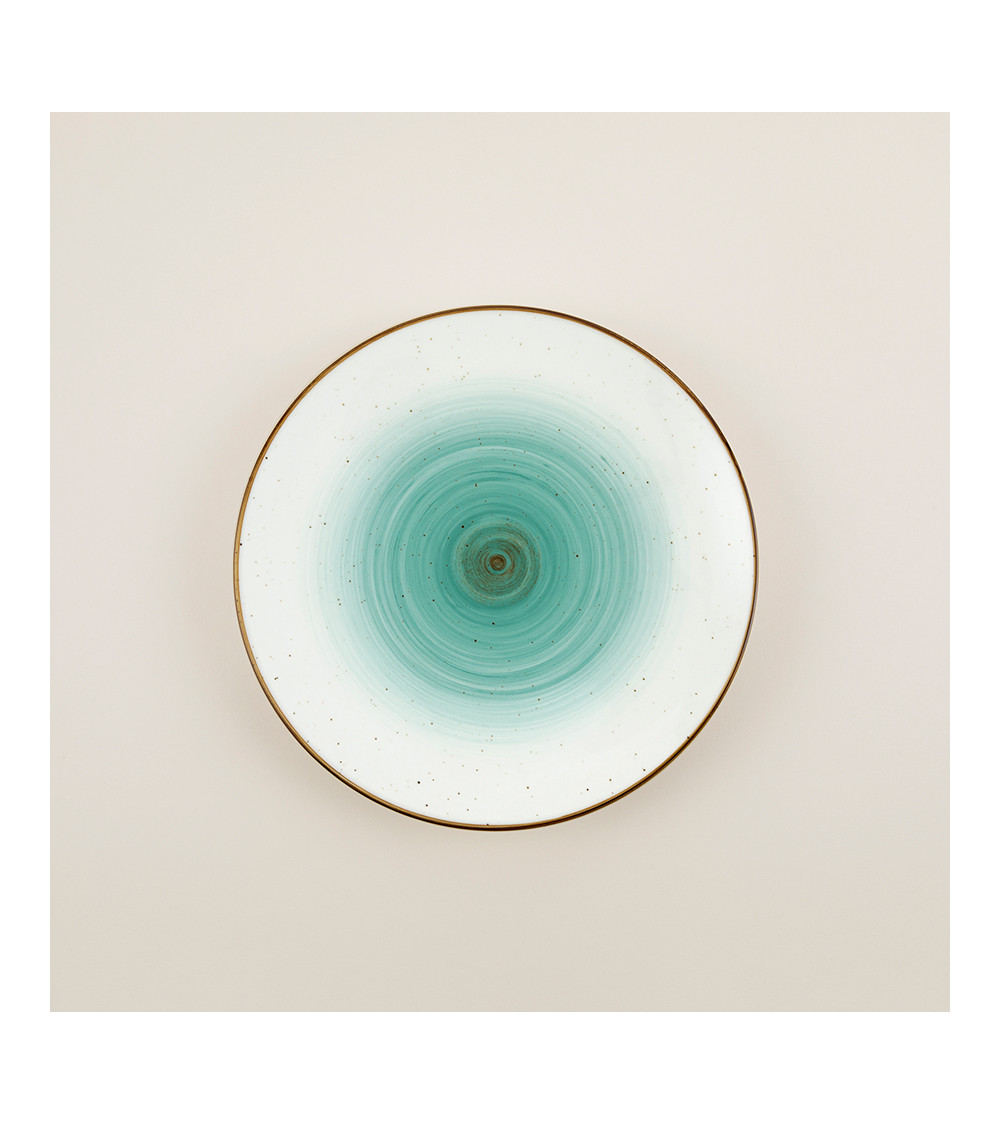 Plato llano vajilla de la colección Craft Galaxy Blue de Eurodra en Valladolid