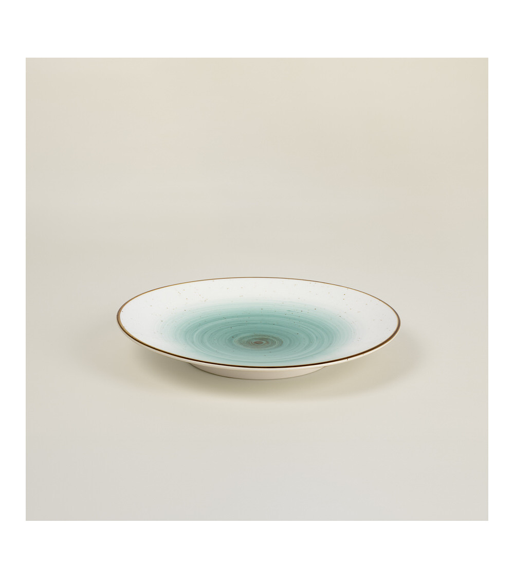 Plato llano vajilla de la colección Craft Galaxy Blue de Eurodra en Valladolid