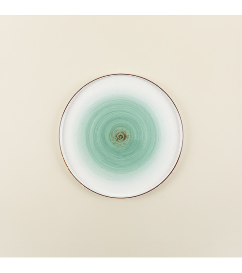 Plato plano vajilla de la colección Craft Galaxy Blue de Eurodra en Valladolid