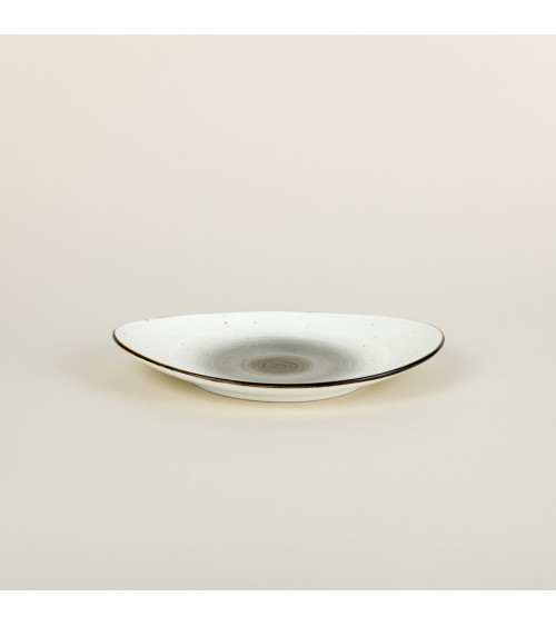 Bandeja oval vajilla colección Craft Galaxy Grey de Eurodra en Valladolid