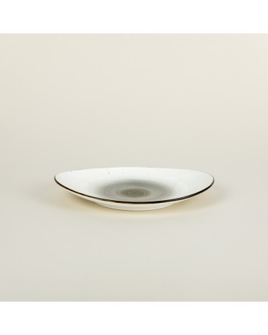 Bandeja oval vajilla colección Craft Galaxy Grey de Eurodra en Valladolid