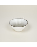 Bol redondo vajilla colección Craft Galaxy Grey de Eurodra en Valladolid